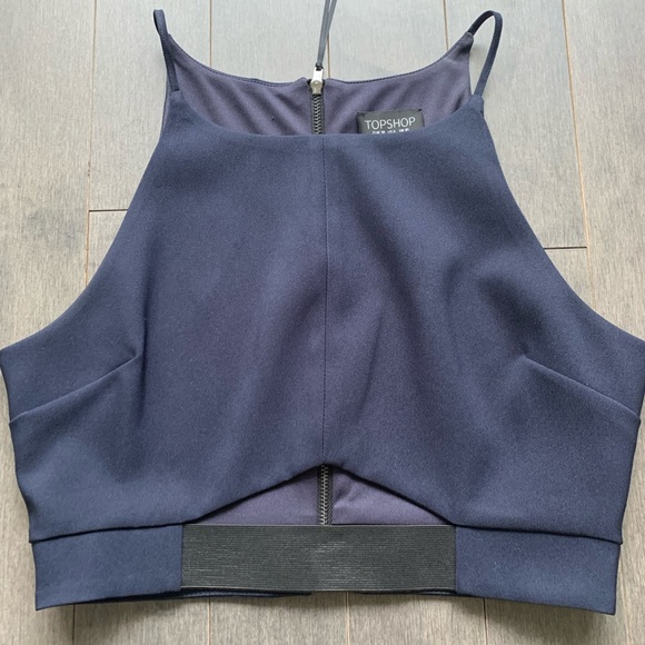 NWOT Topshop Croptop - Picture 1 of 4